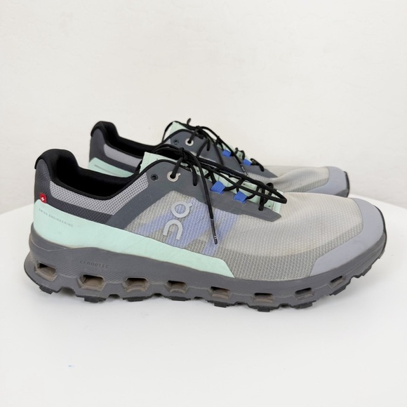 Men's On Cloudvista Alloy/Black Sneaker